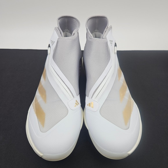 Adidas Adizero Impact+ BSB Baseball Cleats Men's 11 White Gold Lightweight - Picture 2 of 9